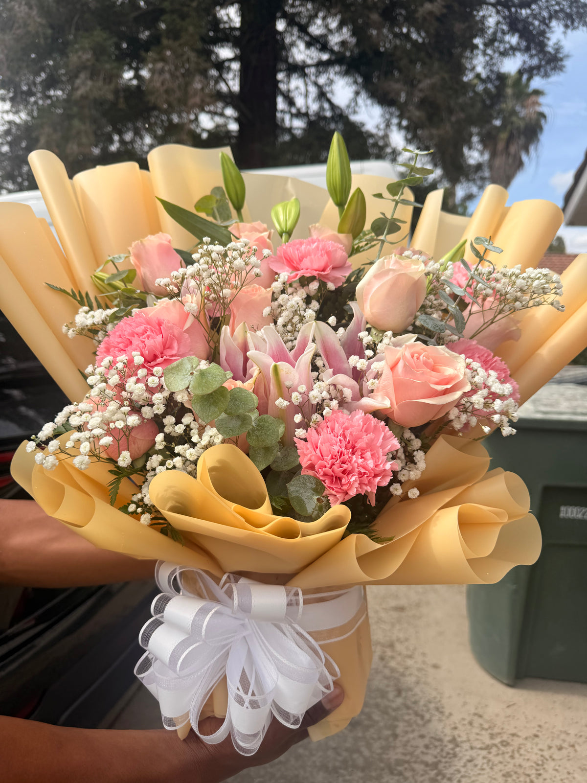 Pink Romance by Bianca's Flowers