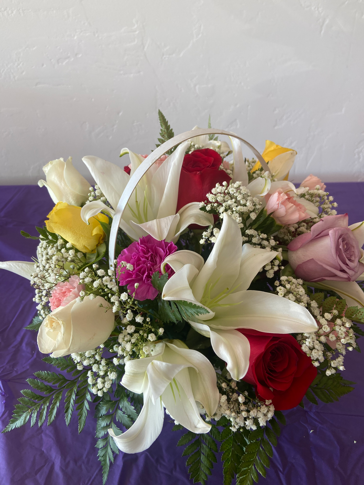 Mixed Basket by Bianca's Flowers