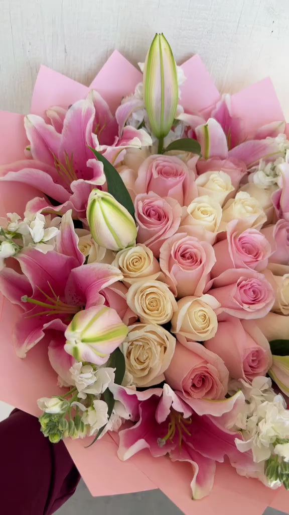 Stargazer Lily Bouquet by Bianca's Flowers