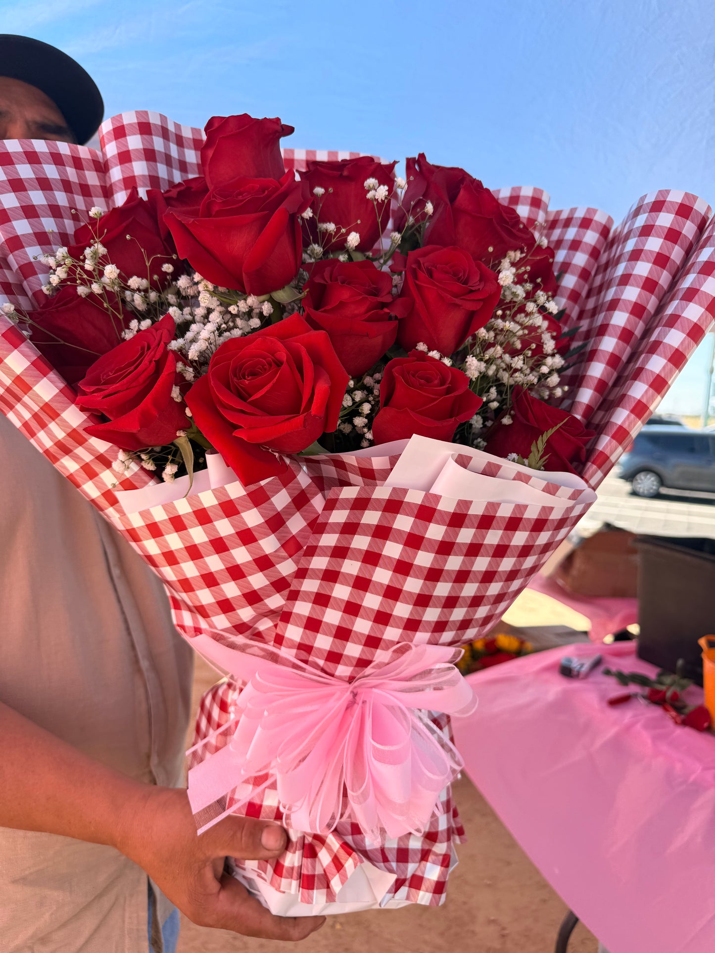 Red Cherry Love by Bianca's Flowers