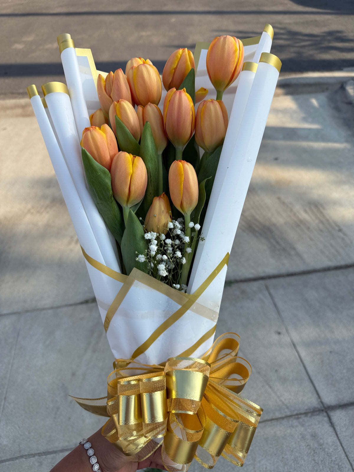 Orange Tulip by Bianca's Flowers