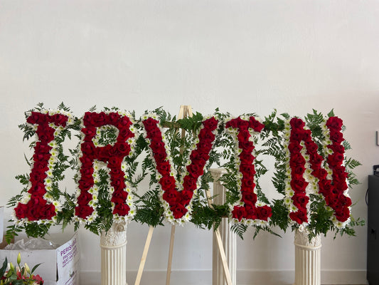 Custom Name by Bianca's Flowers