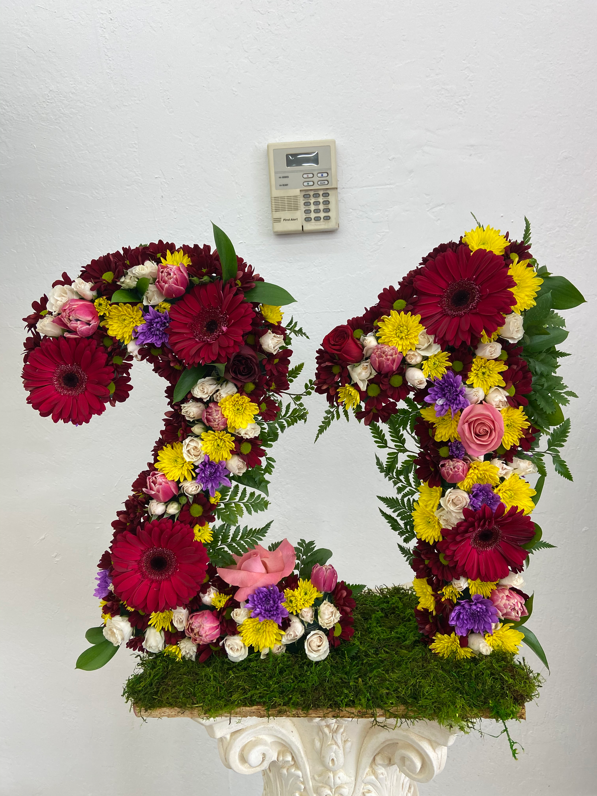 Birthday Number by Bianca's Flowers