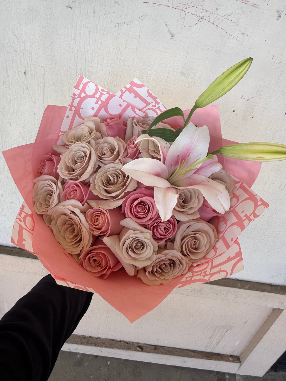 Miss Nude Bouquet by Bianca's Flowers