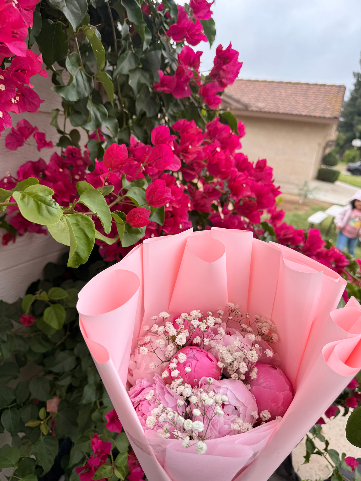 Peony Bouquet by Bianca's Flowers