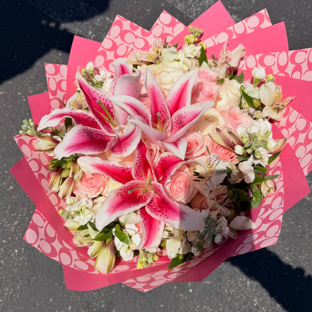 Coach Lily Bouquet by Bianca's Flowers