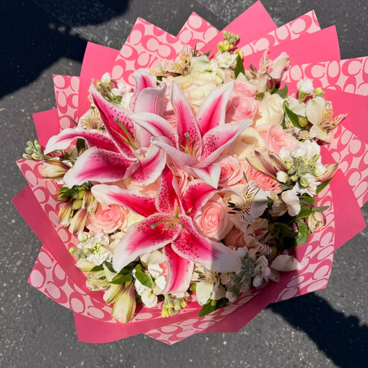 Coach Lily Bouquet by Bianca's Flowers