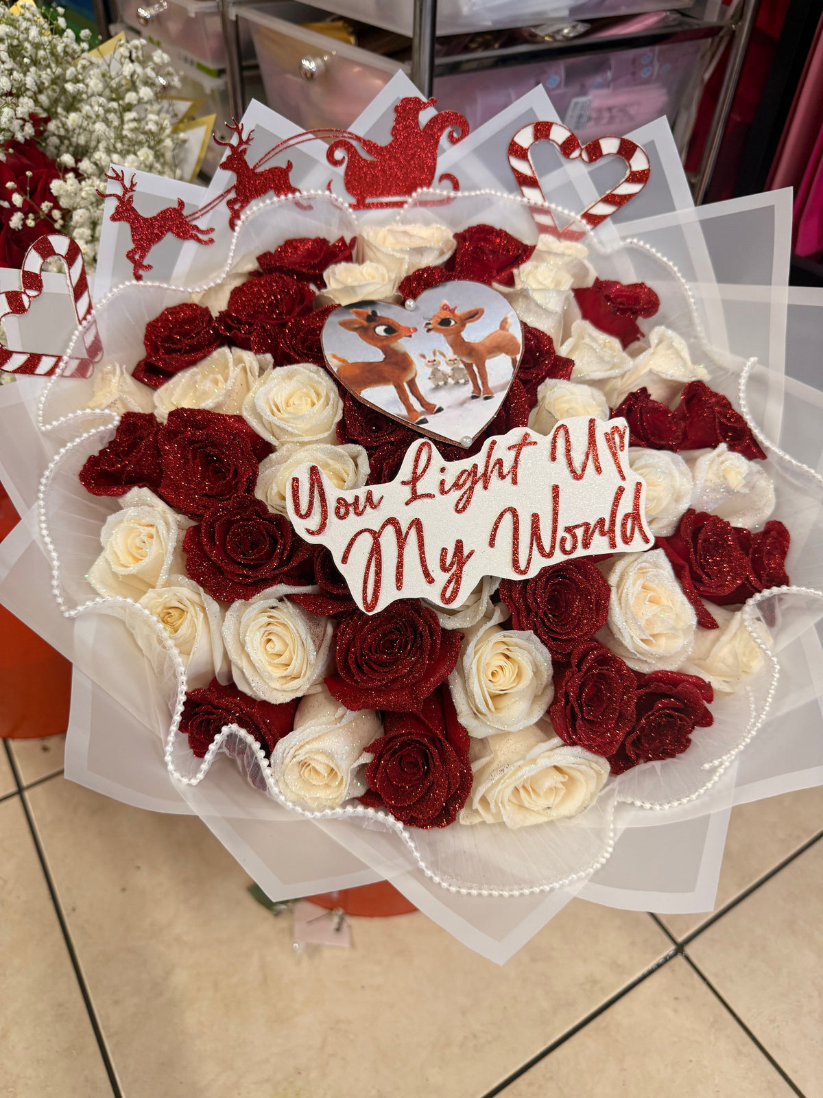 You Light Up My World by Bianca's Flowers