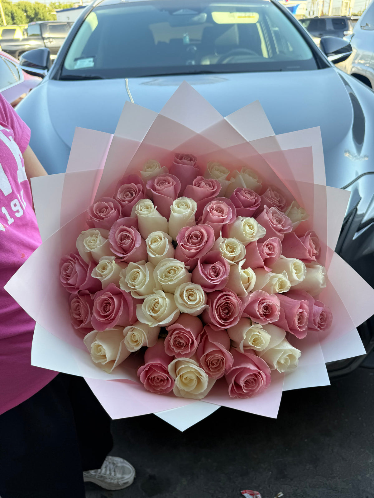 Pink Hermosa Bouquet by Bianca's Flowers