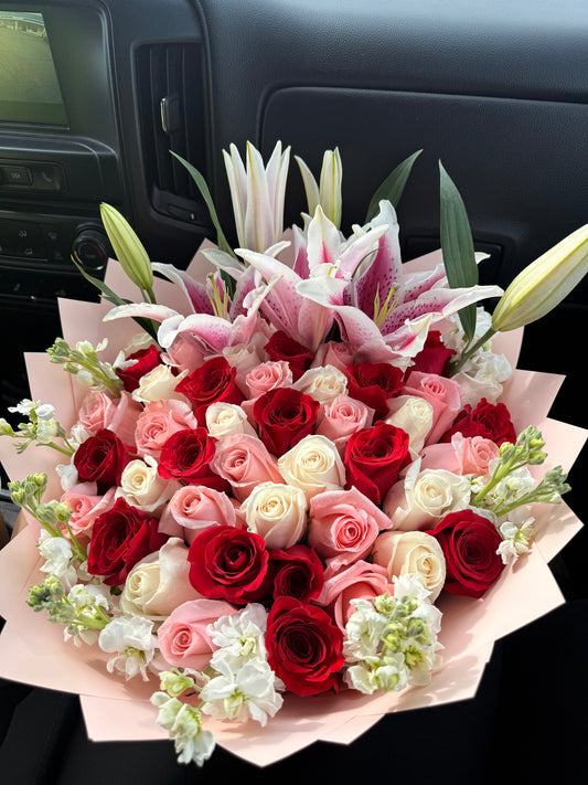 Lily Dream Bouquet by Bianca's Flowers
