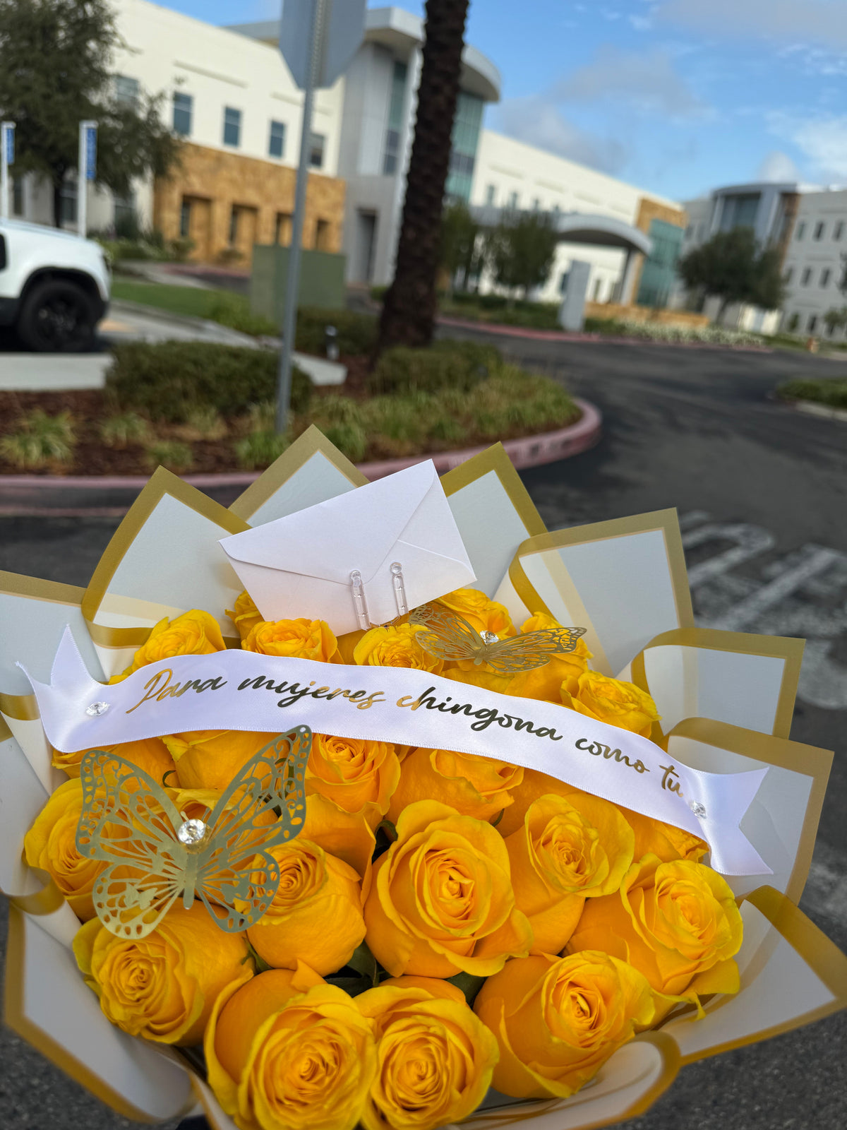 Yellow Sunshine by Bianca's Flowers