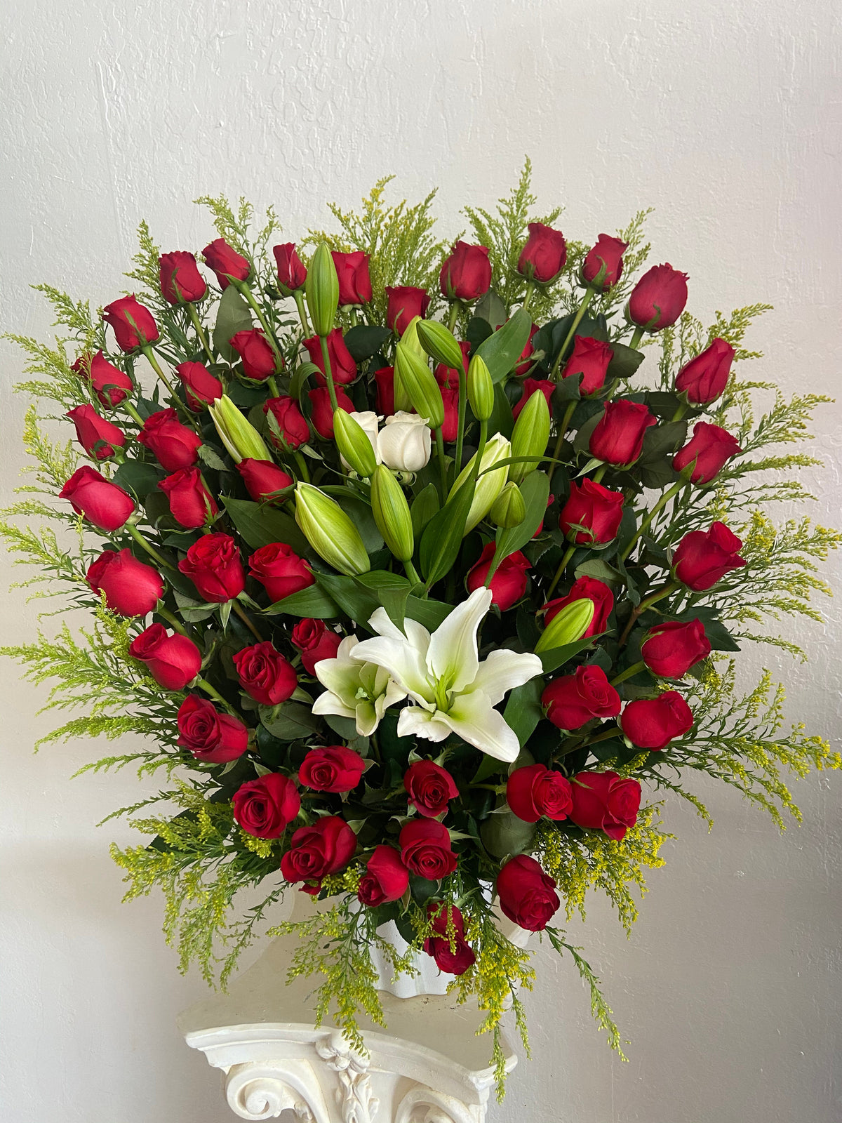 Heart Shaped Flowers by Bianca's Flowers